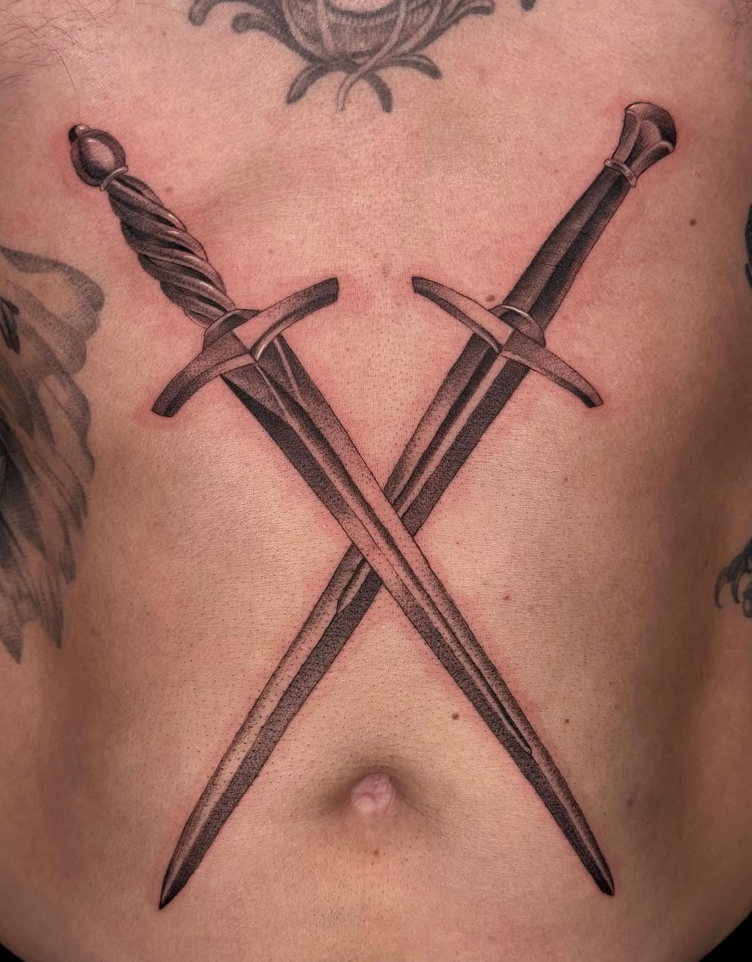 Tattoo by @alyssavart — black_and_grey, realism