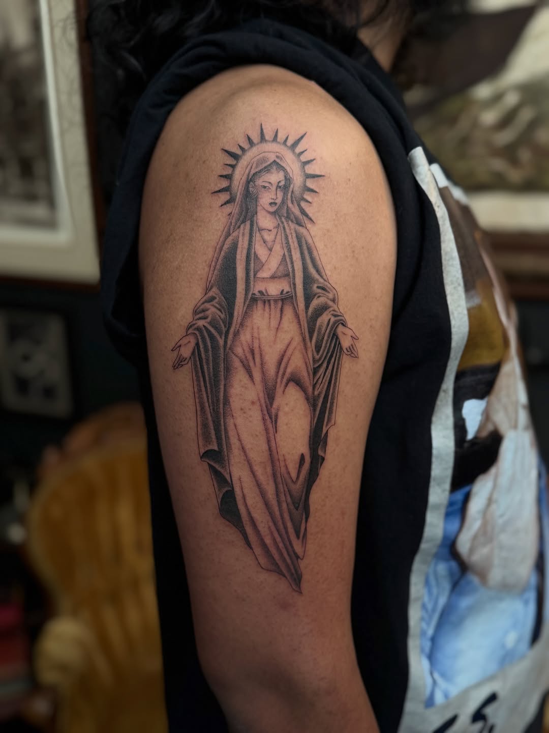 Tattoo by @niemo_tattoo — black_and_grey