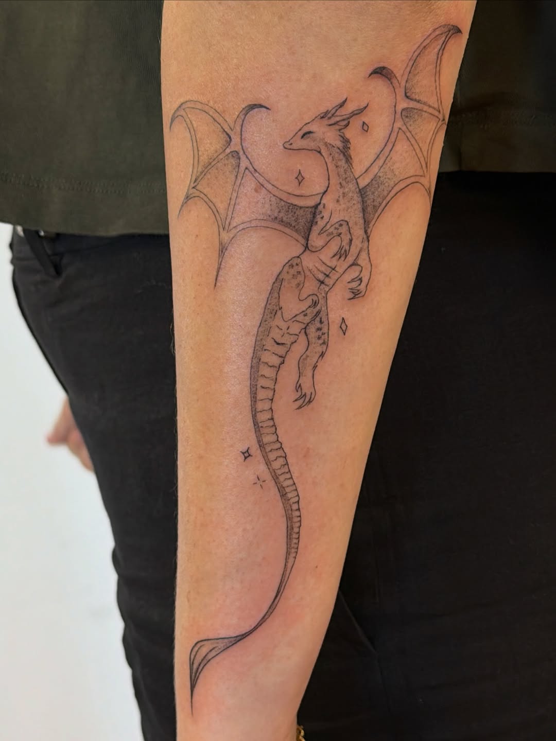 Tattoo by @stabalisim — fine_line