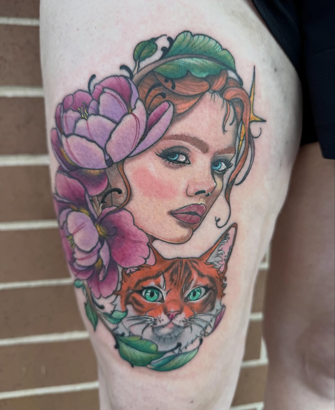 Tattoo by @murbees.designs — realism, neo_traditional