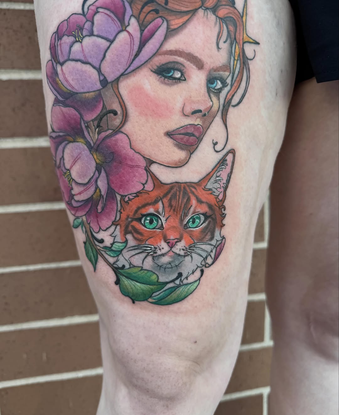 Tattoo by @murbees.designs — neo_traditional, realism