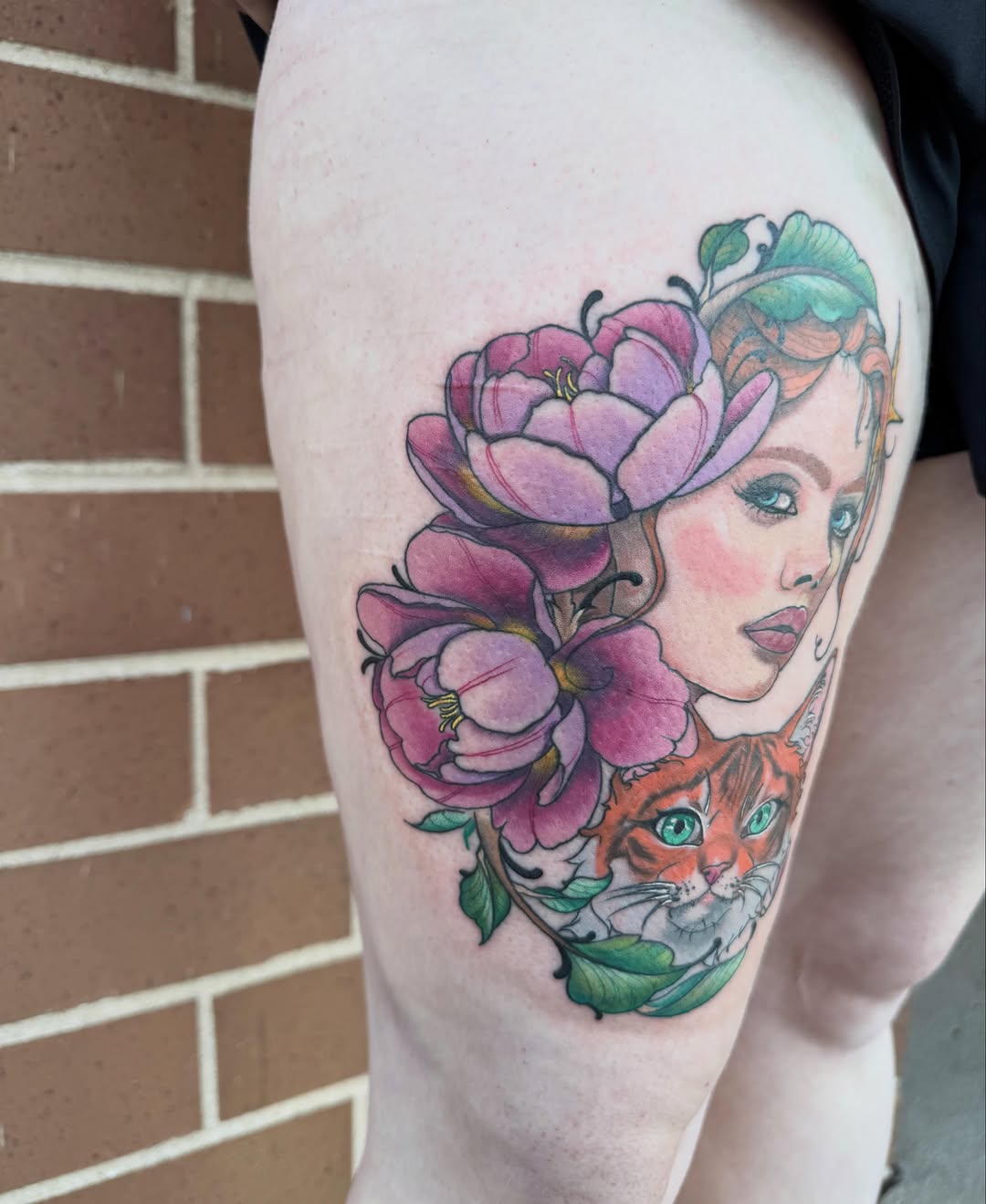 Tattoo by @murbees.designs — realism, neo_traditional