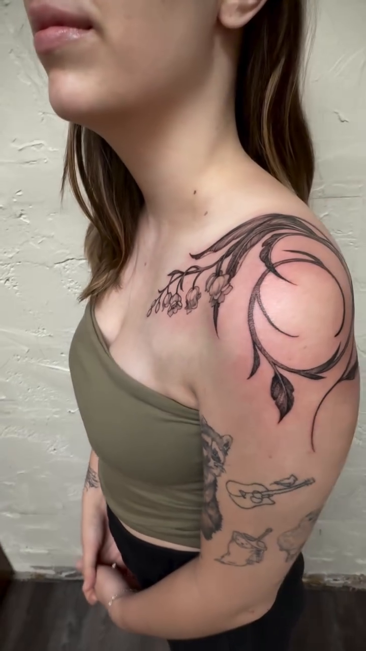 Tattoo by @brennan_walker_tattoo — illustrative, fine_line
