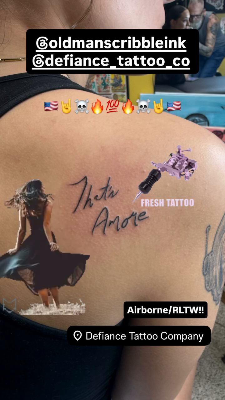 Tattoo by @oldmanscribbleink โ fine_line, lettering_script