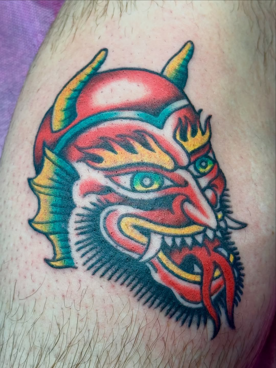 Tattoo by @bronzino_ink — american_traditional