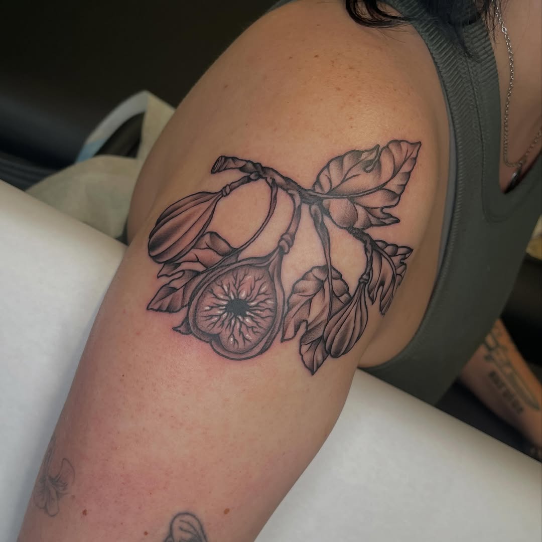 Tattoo by @sappy_tattoos_ — illustrative, black_and_grey