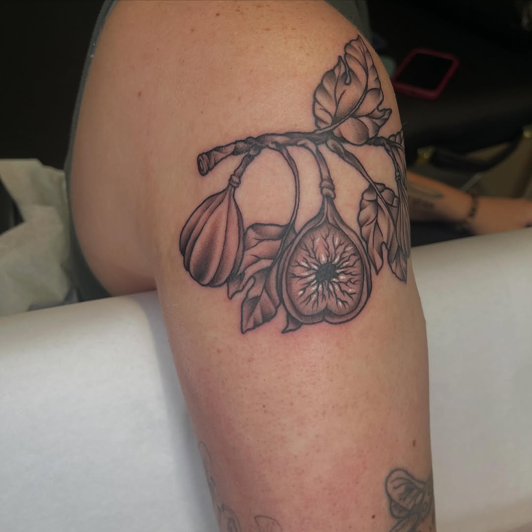 Tattoo by @sappy_tattoos_ — illustrative, black_and_grey