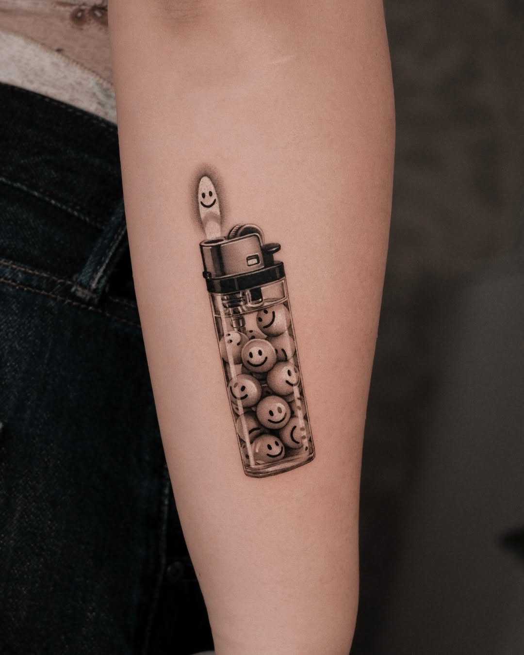 Tattoo by @dionne.tattoo โ realism, black_and_grey