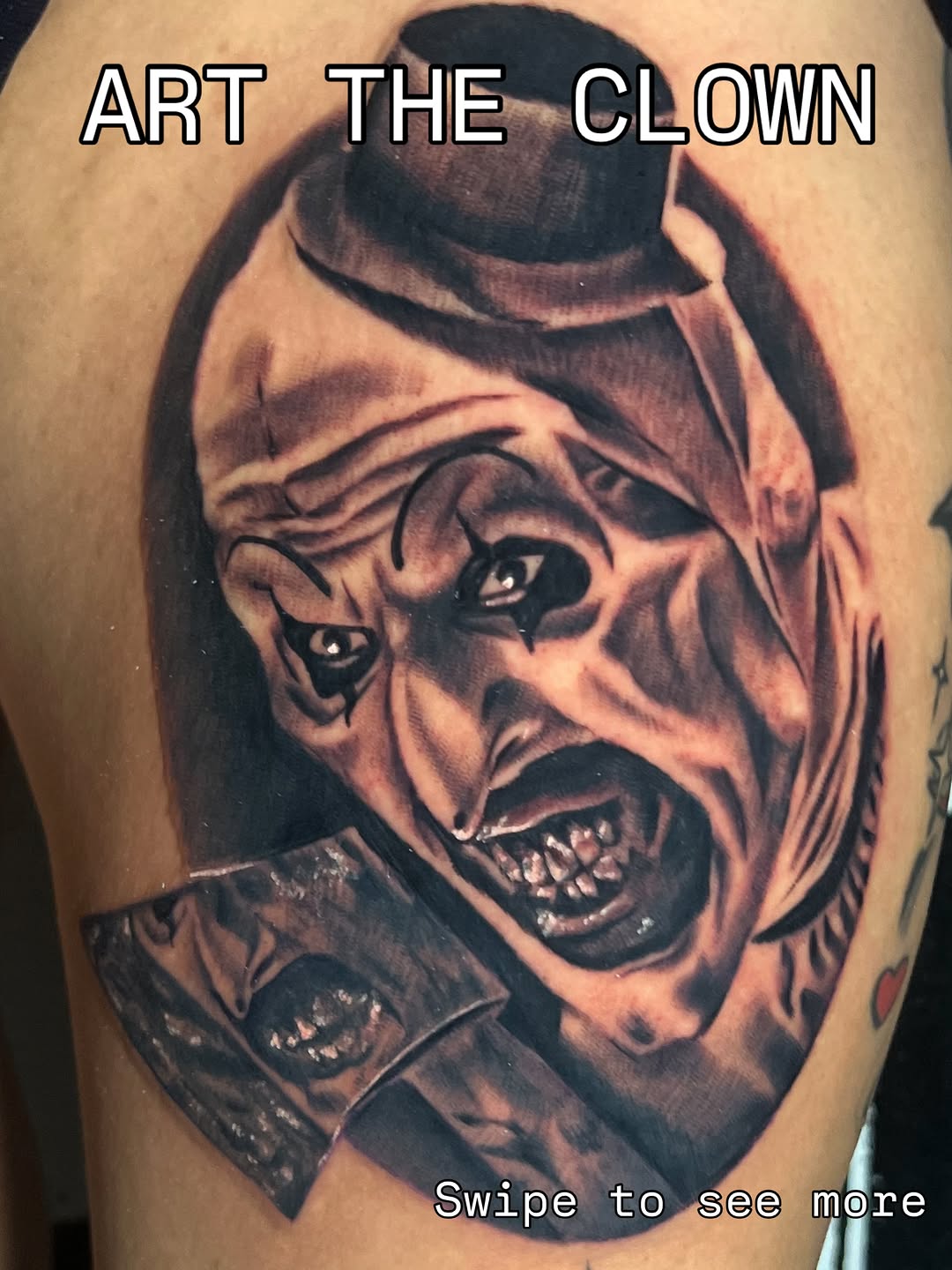 Tattoo by @demondrool โ realism, dark_realism