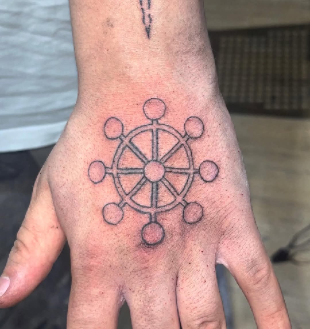 Tattoo by @marcisxo.ink β geometric, minimalist