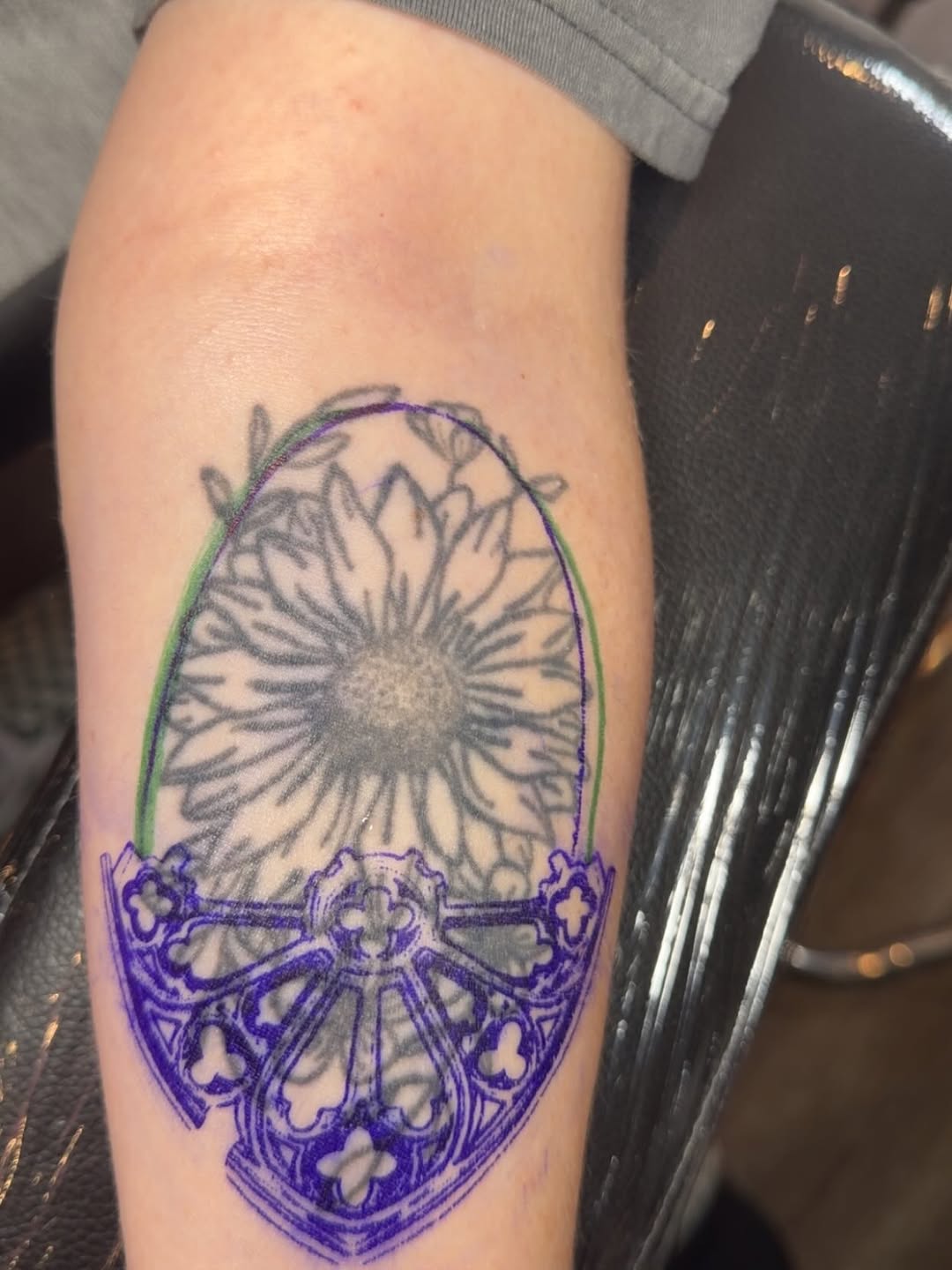 Tattoo by @deeznatstattoo โ illustrative, black_and_grey