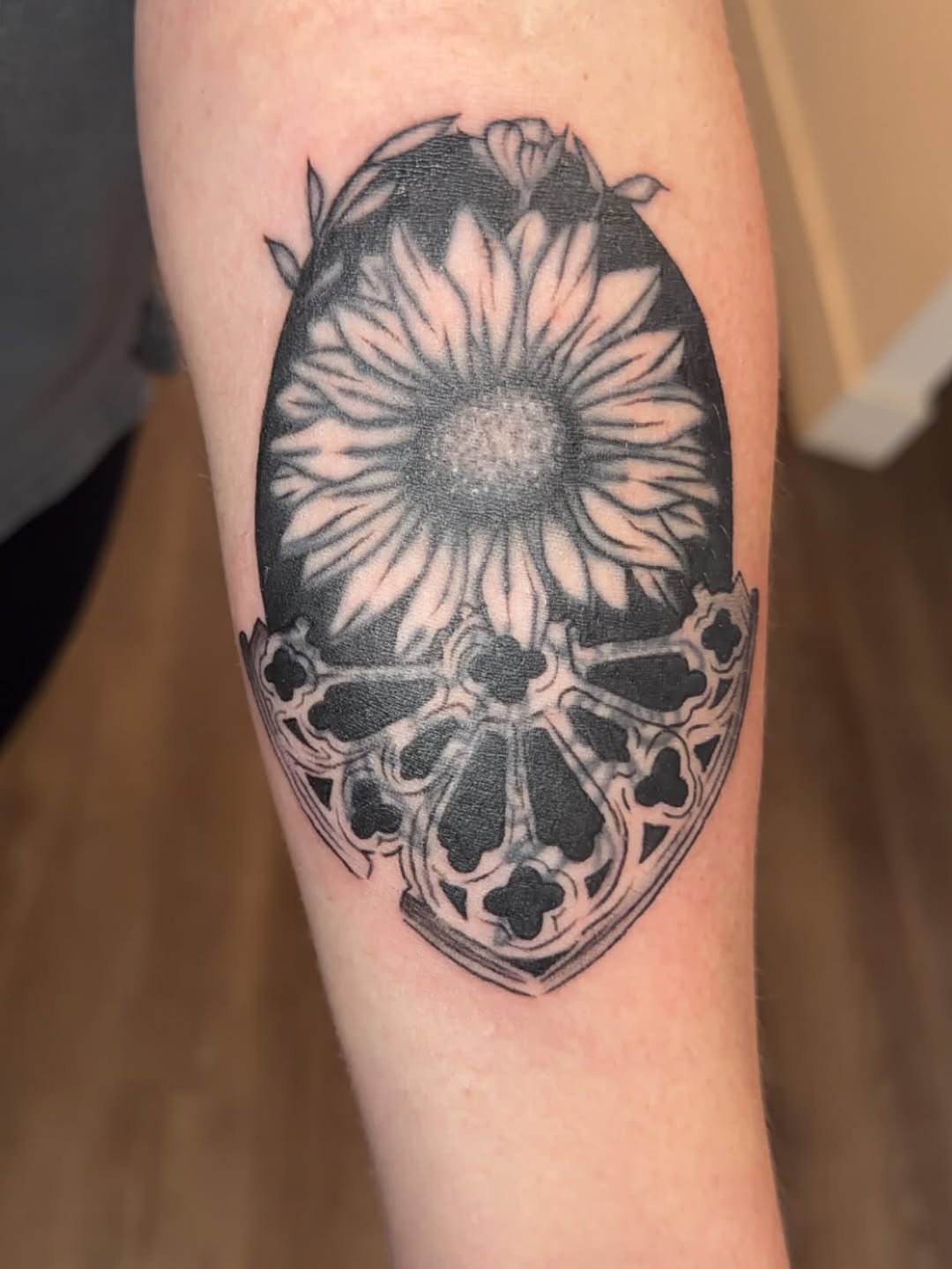 Tattoo by @deeznatstattoo โ blackwork, illustrative