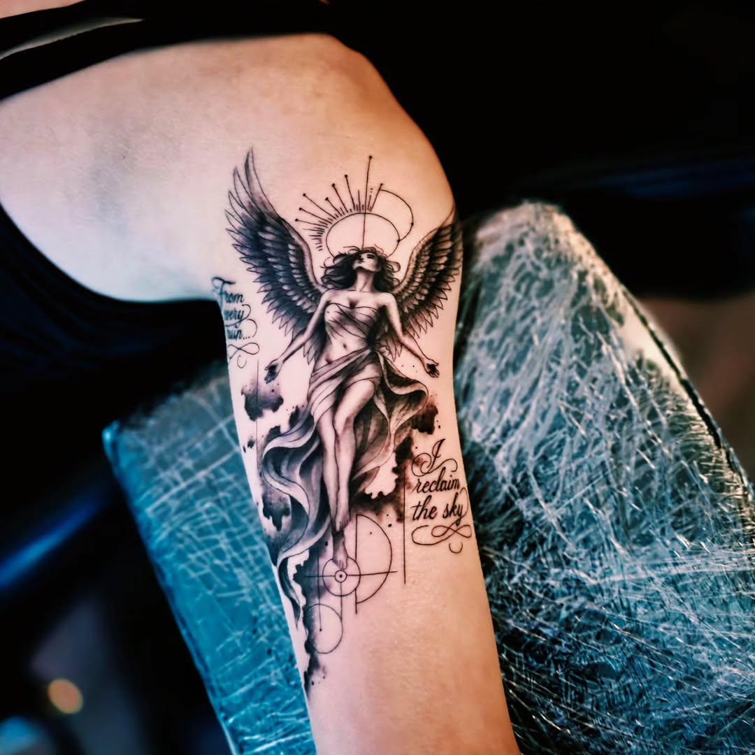 Tattoo by @lukejordan_ink — black_and_grey