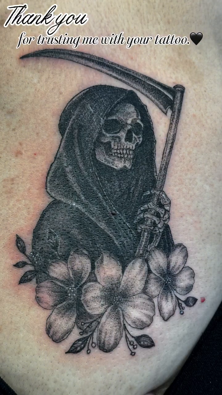 Tattoo by @napawong_tattoo_thai — black_and_grey