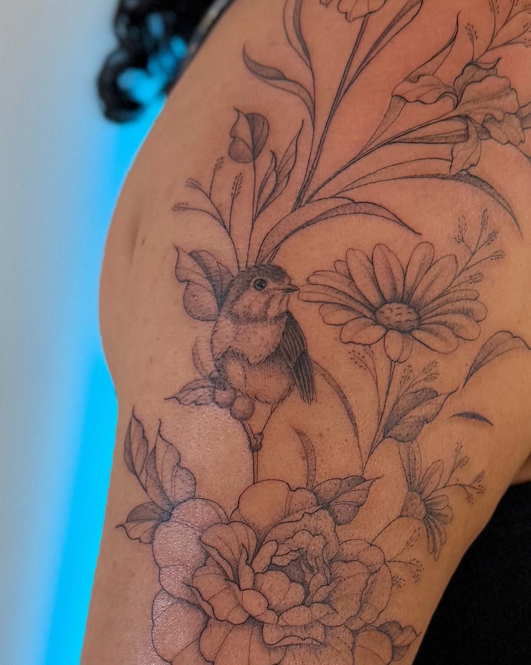 Tattoo by @danielmontoyaart โ illustrative, fine_line