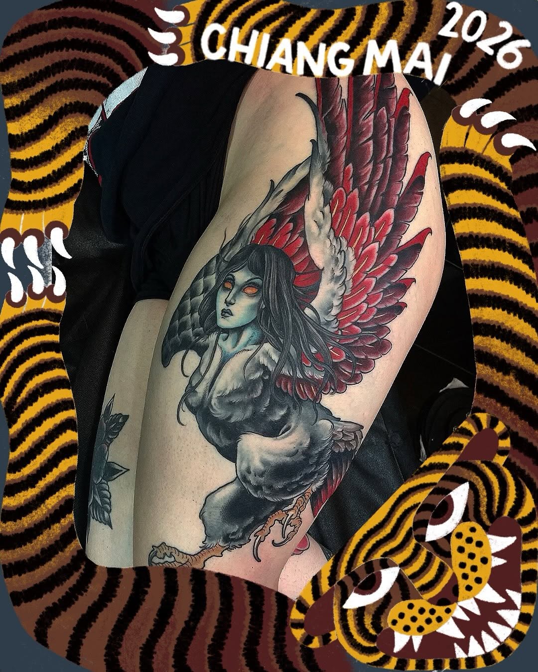 Tattoo by @justinweatherholtz — neo_traditional, dark_realism