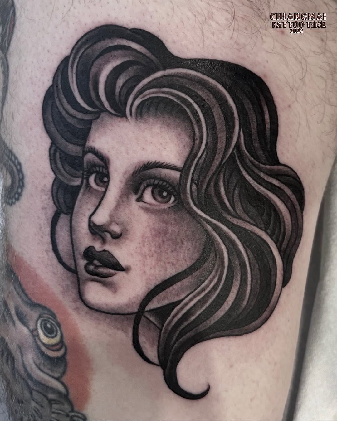 Tattoo by @justinweatherholtz — black_and_grey, realism