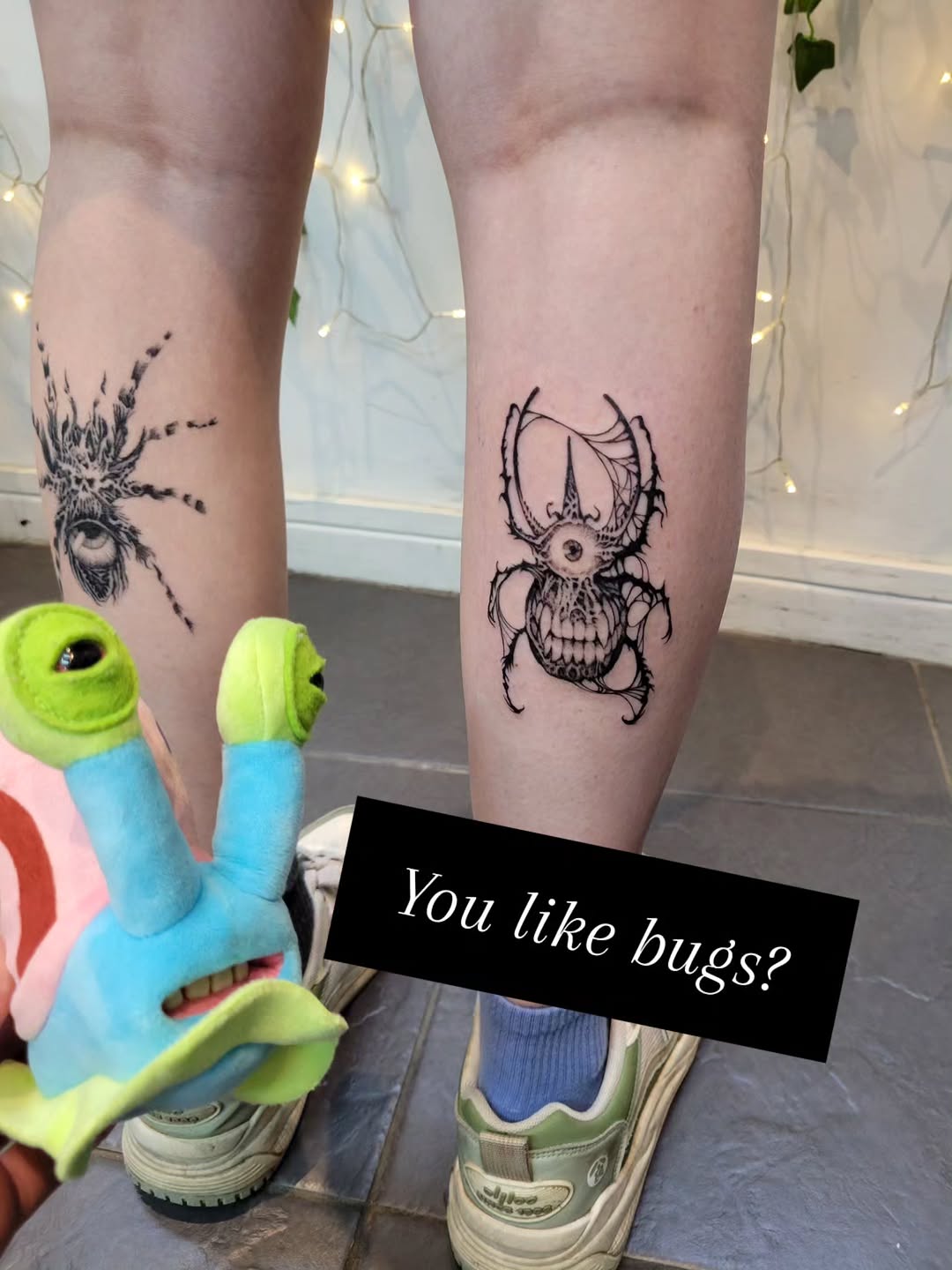 Tattoo by @tatt_uku — blackwork