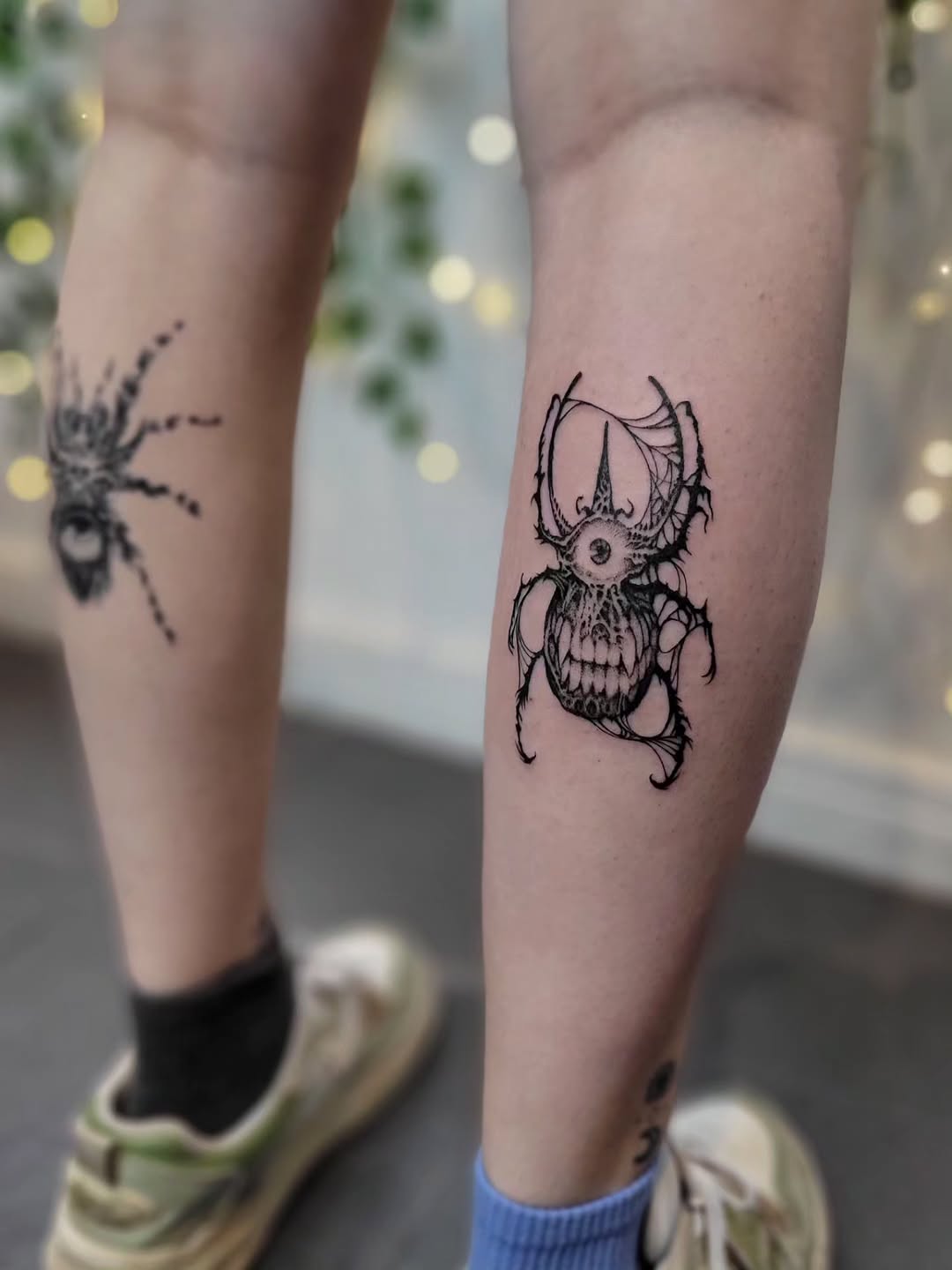Tattoo by @tatt_uku — blackwork