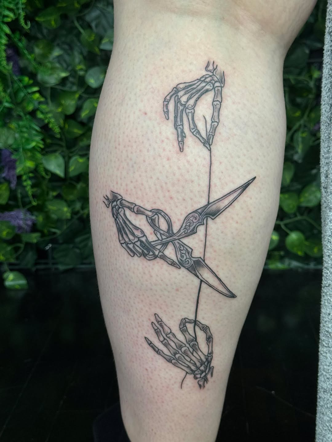 Tattoo by @brina_babe_tattoo — black_and_grey