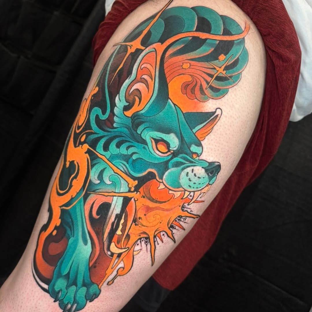 Tattoo by @oldmanfisk — neo_traditional