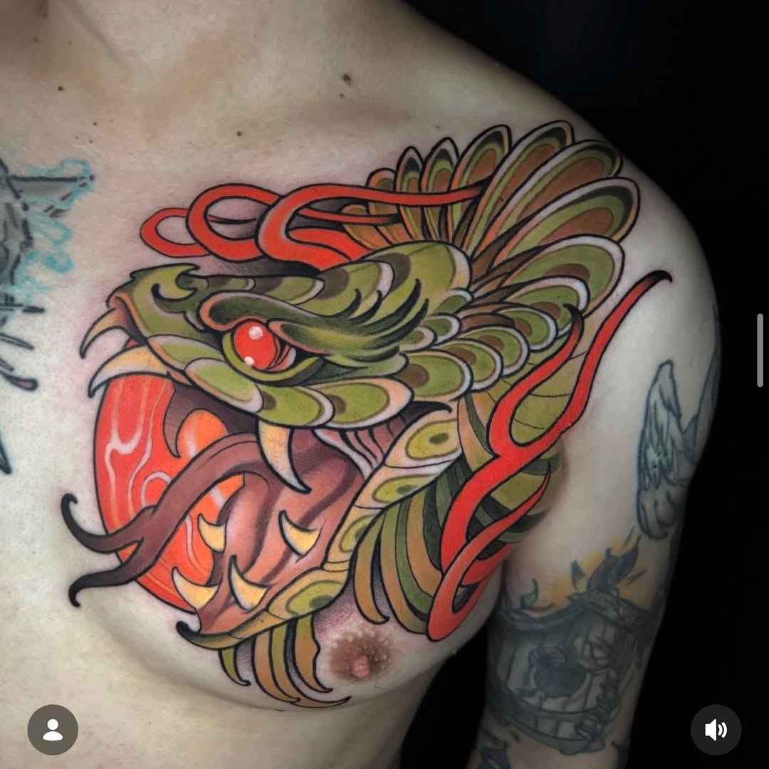 Tattoo by @oldmanfisk — japanese_irezumi