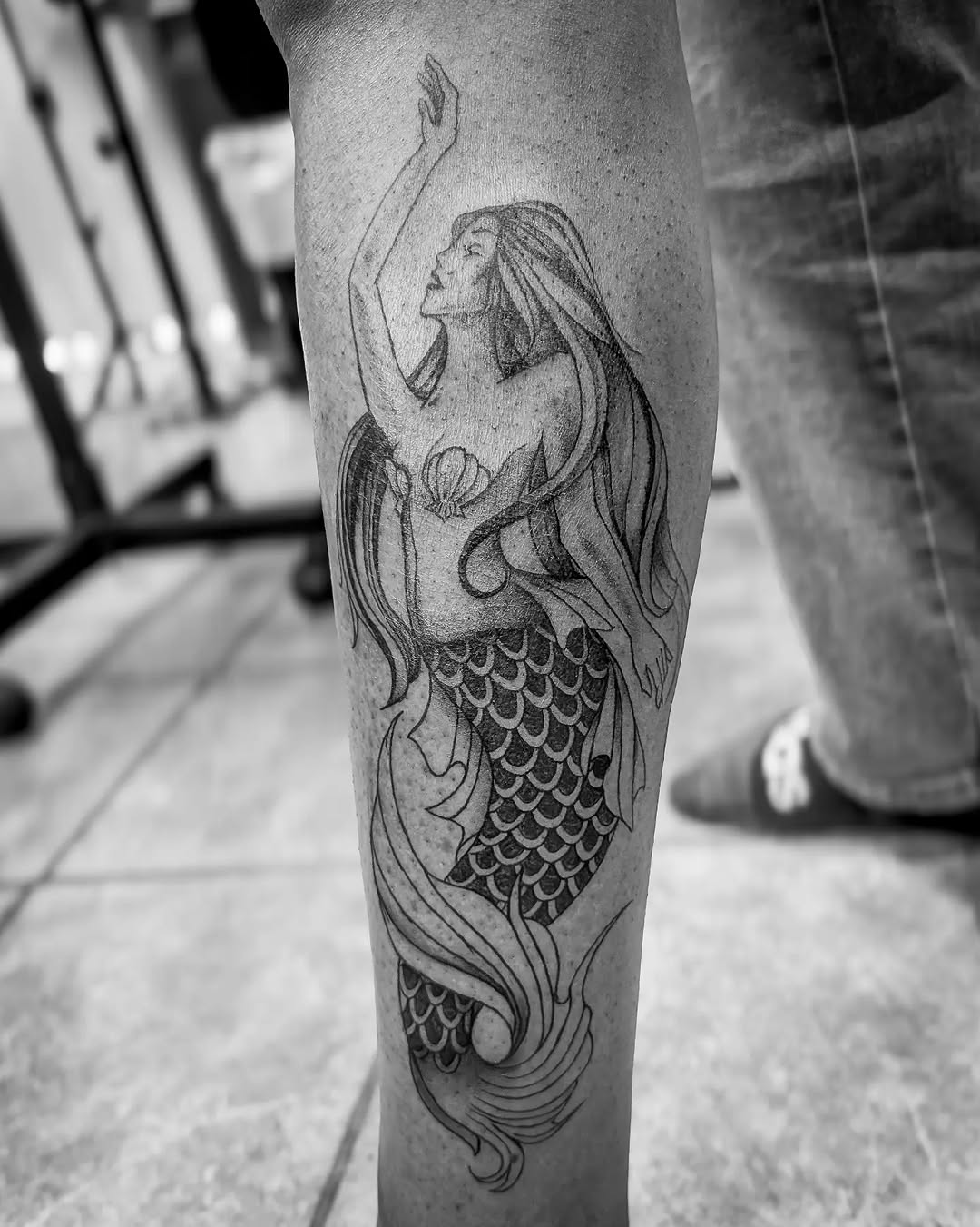 Tattoo by @poked.protein — fine_line, illustrative