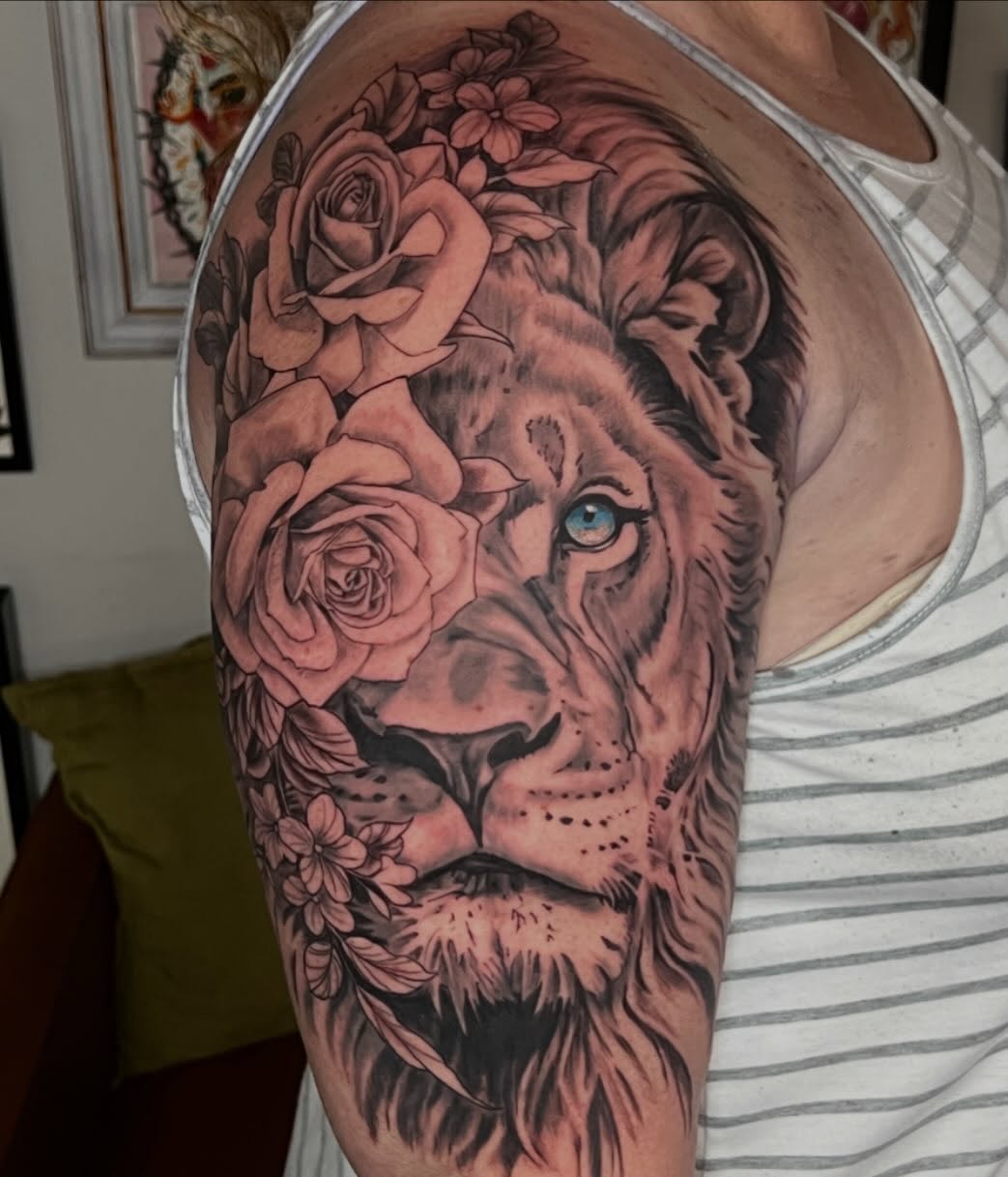 Tattoo by @tattoosbylevi — realism, black_and_grey
