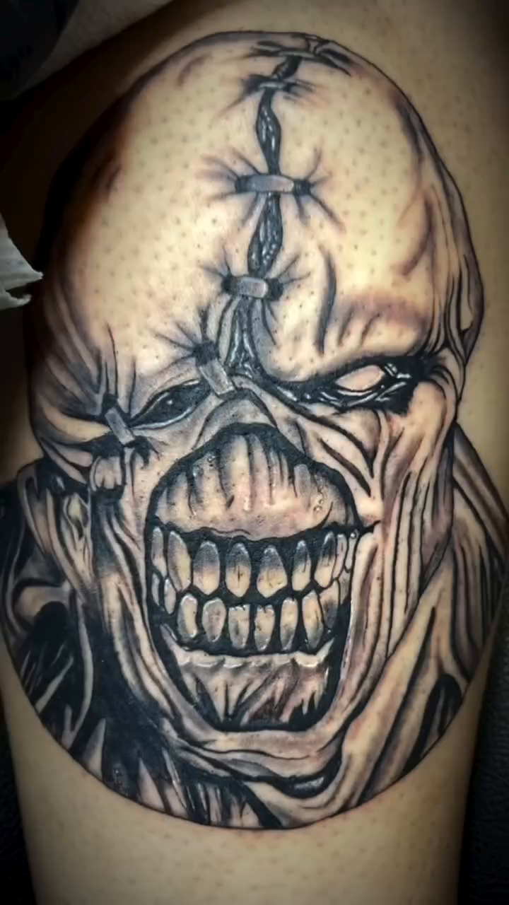 Tattoo by @ryan_tattoos_ β realism, dark_realism
