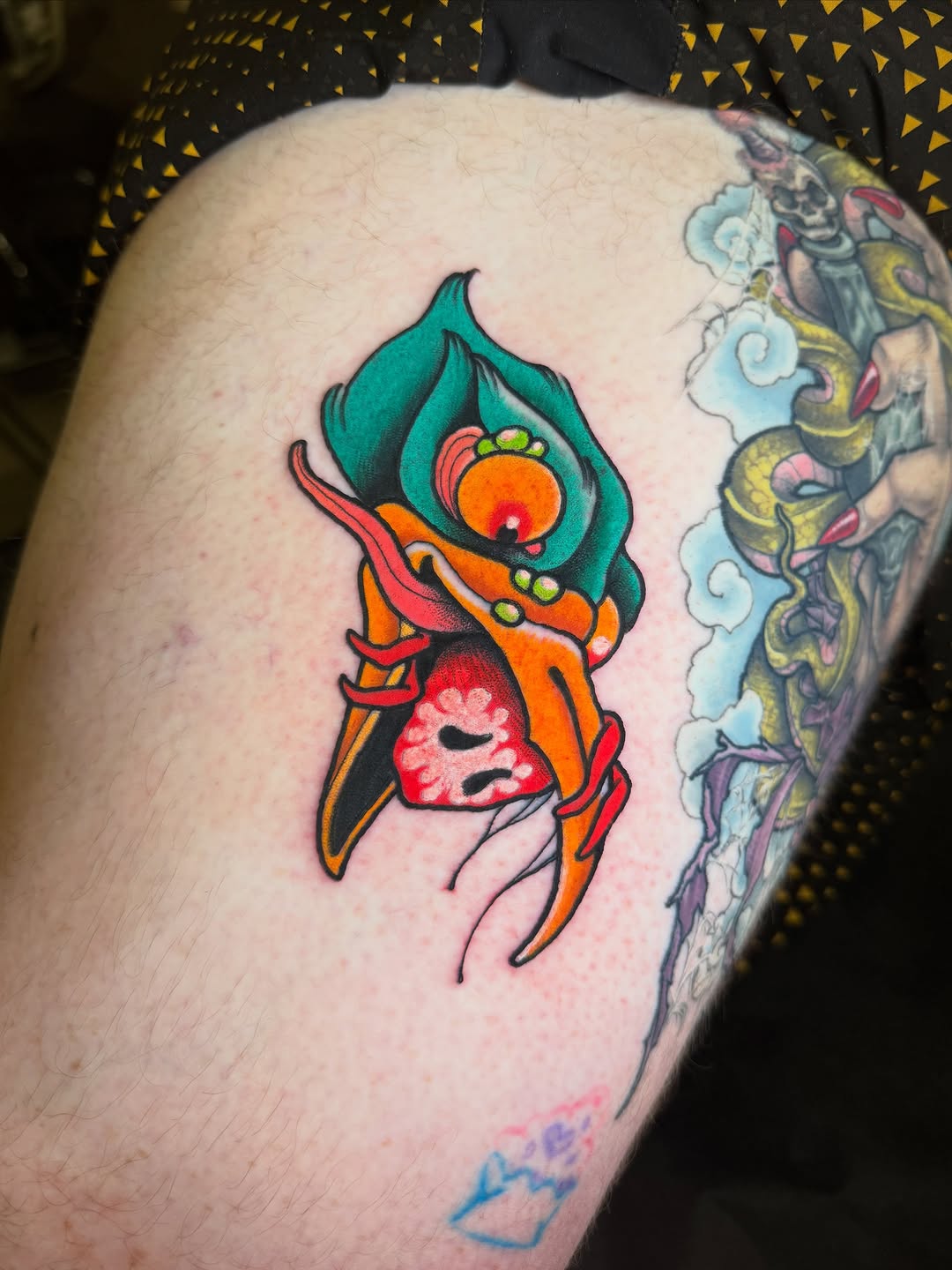 Tattoo by @_jesstattoos — neo_traditional, illustrative