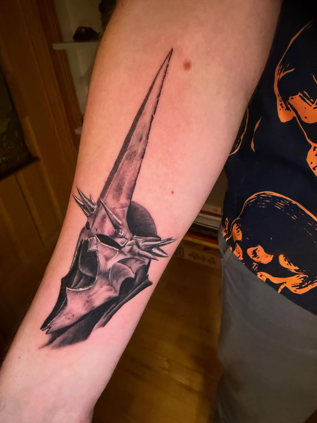 Tattoo by @joshuachatwin โ black_and_grey, dark_realism