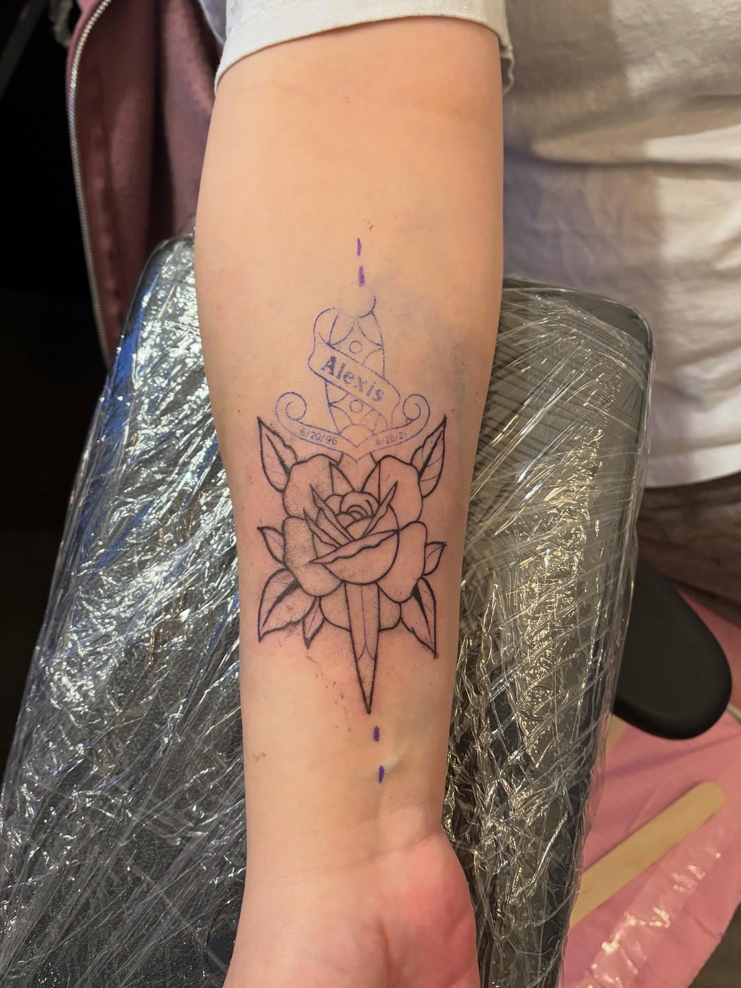 Tattoo by @j3ster.inc — american_traditional, lettering_script