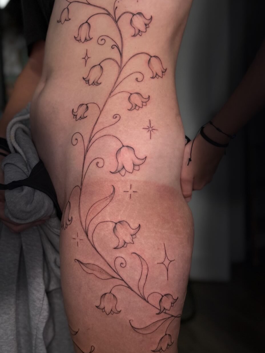 Tattoo by @aegang.inks β fine_line, dotwork