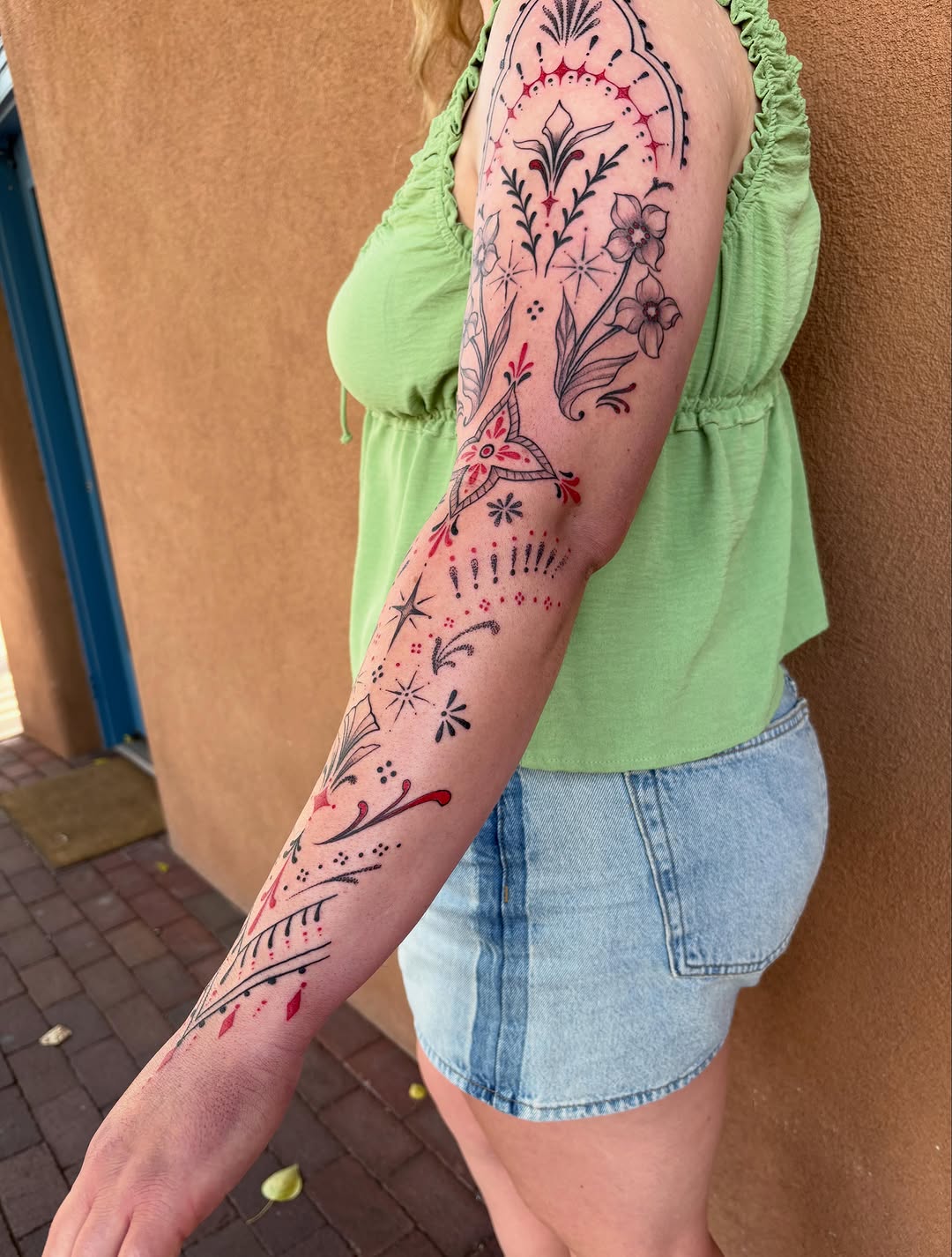 Tattoo by @faithdelasand.tattoos — dotwork