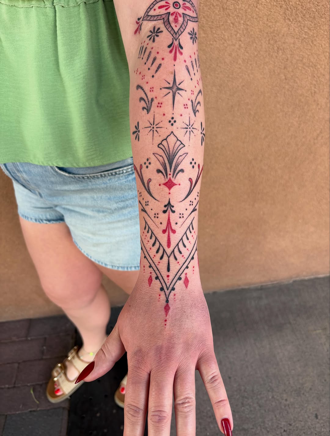 Tattoo by @faithdelasand.tattoos — ornamental