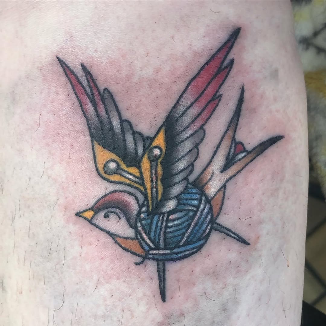 Tattoo by @nathanleib — american_traditional