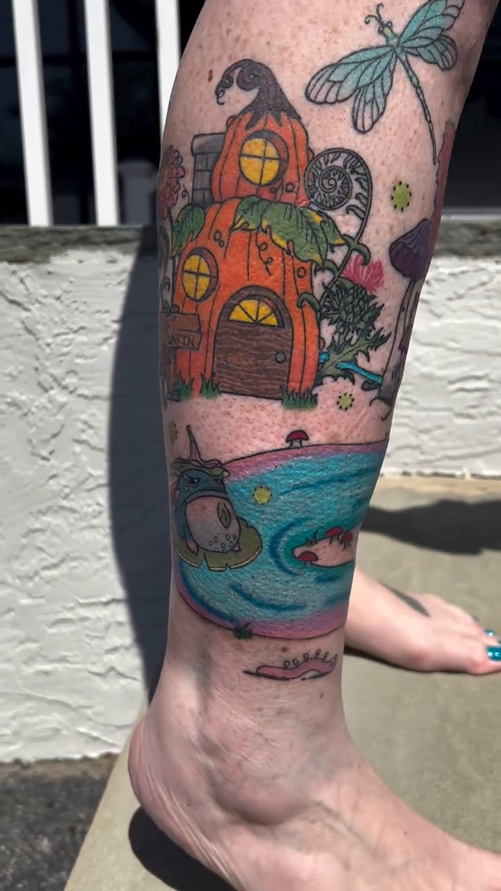 Tattoo by @stabbing_strawberries โ new_school