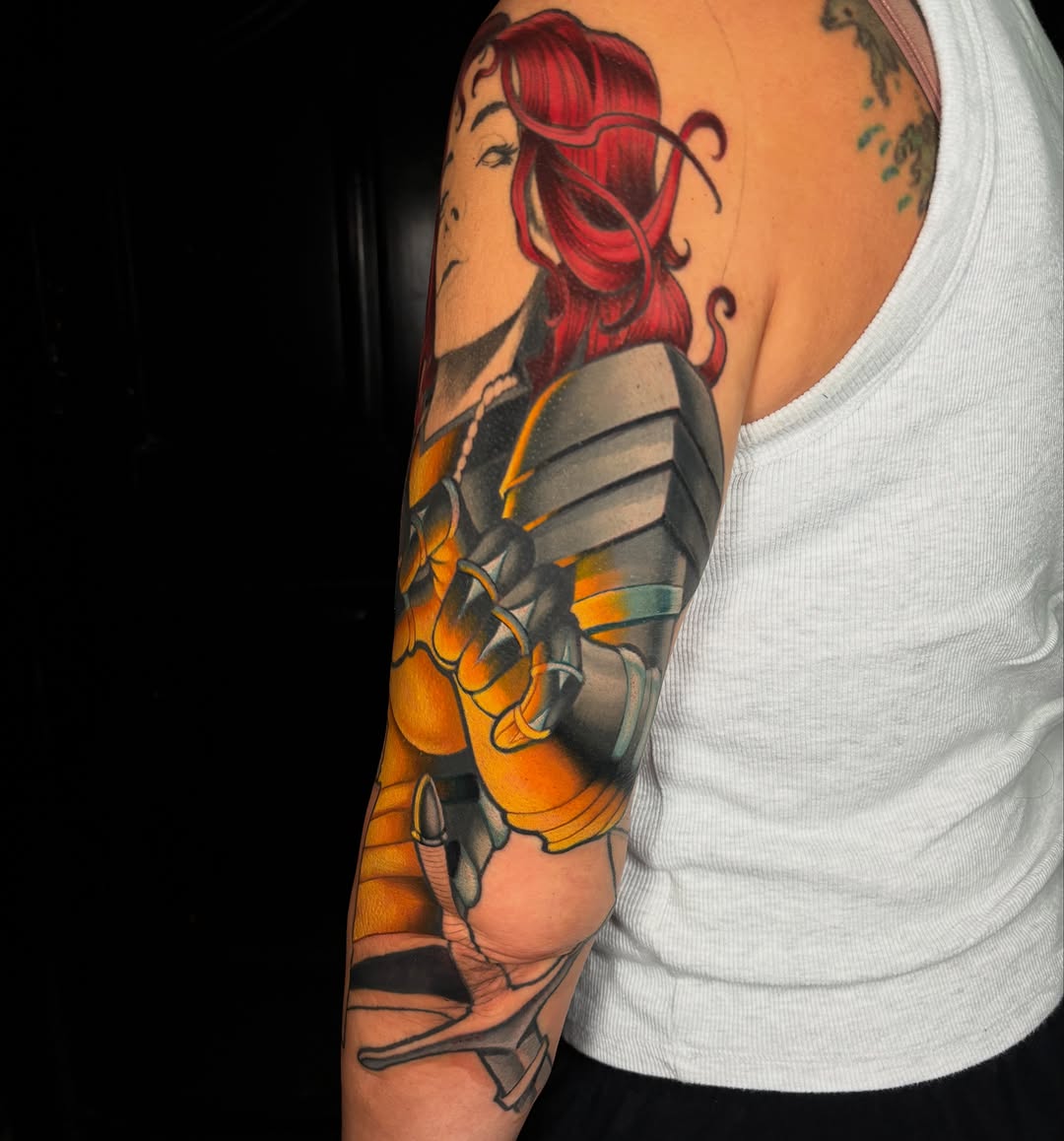 Tattoo by @jonronzka — illustrative, realism
