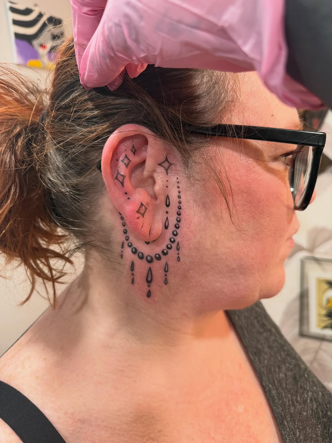 Tattoo by @honeysucktattoo โ fine_line, ornamental
