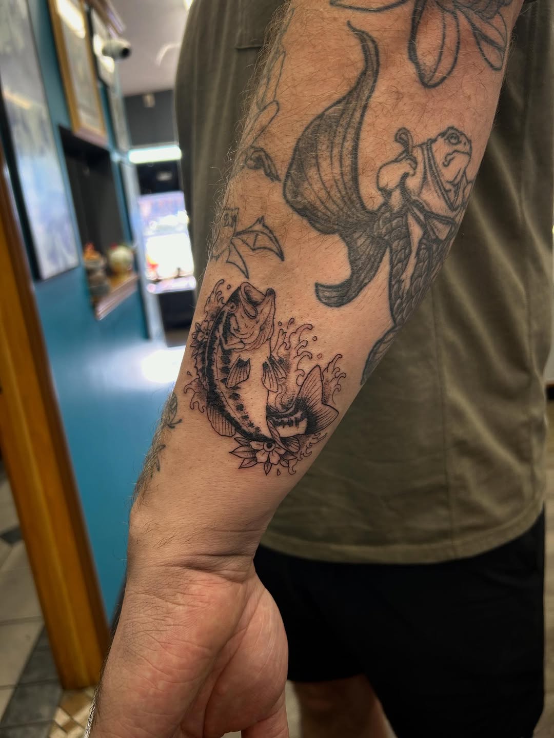 Tattoo by @maddiedoestattoos — black_and_grey, realism