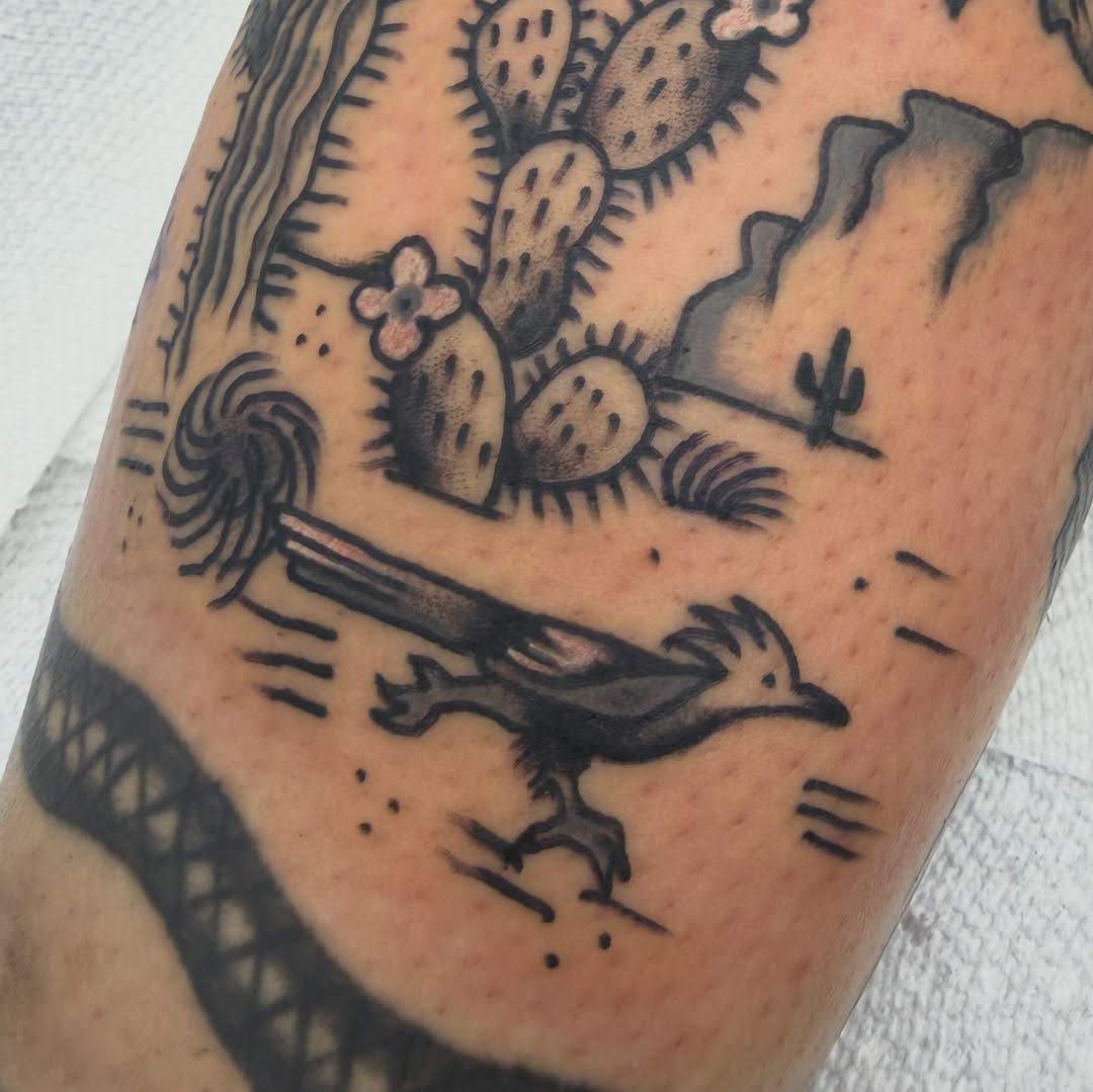 Tattoo by @s.hawtyseven — american_traditional, black_and_grey