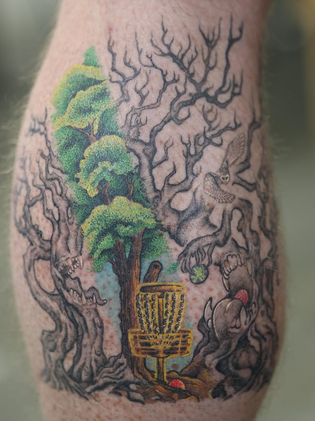 Tattoo by @litebritetattoo — illustrative, black_and_grey