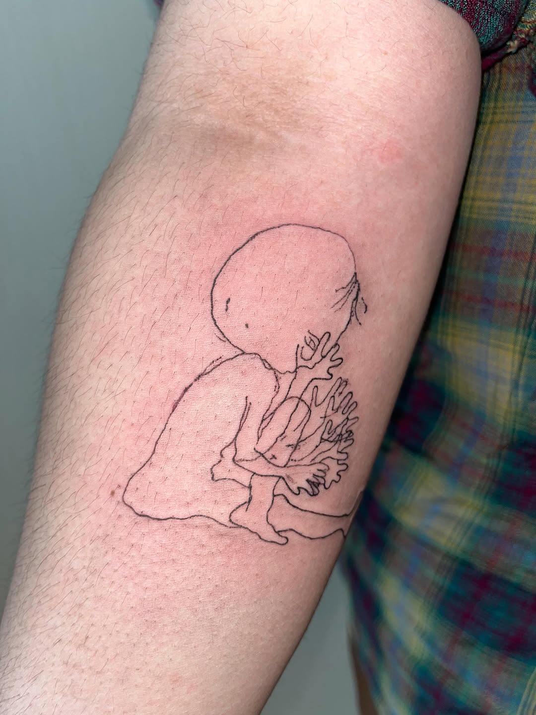 Tattoo by @allmyfeelingwerefake — sketch, fine_line