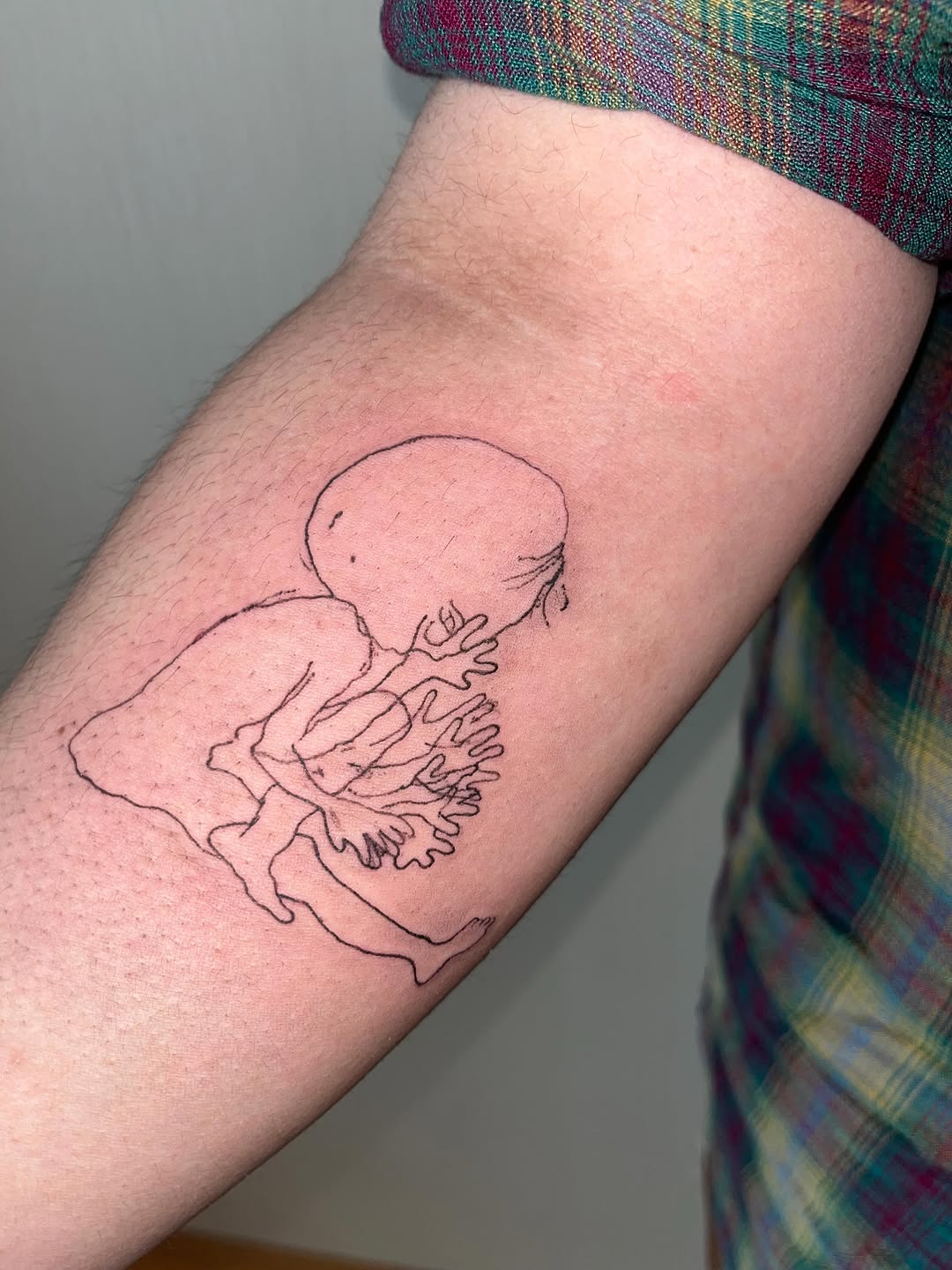 Tattoo by @allmyfeelingwerefake — fine_line, sketch