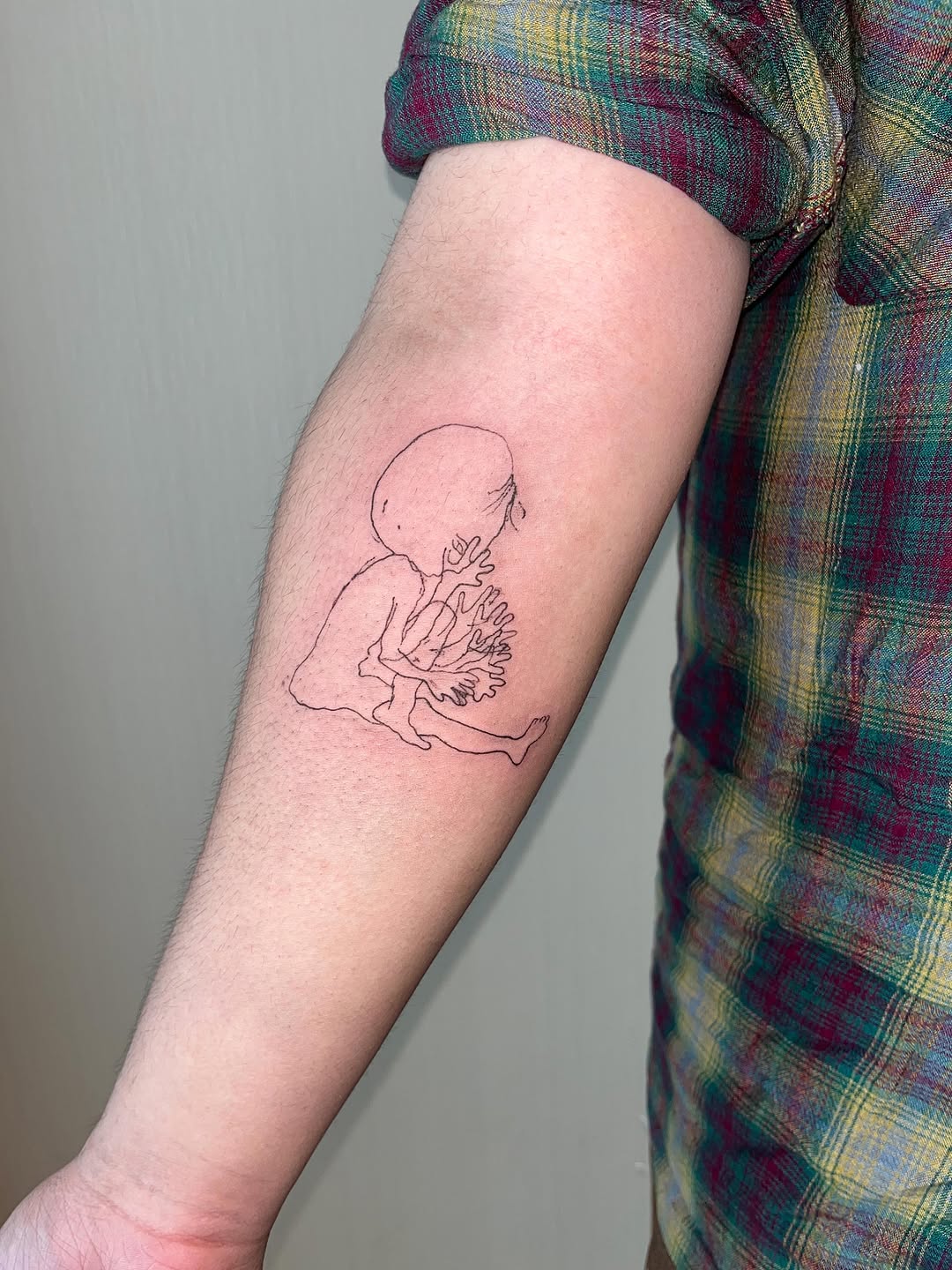 Tattoo by @allmyfeelingwerefake — fine_line, sketch