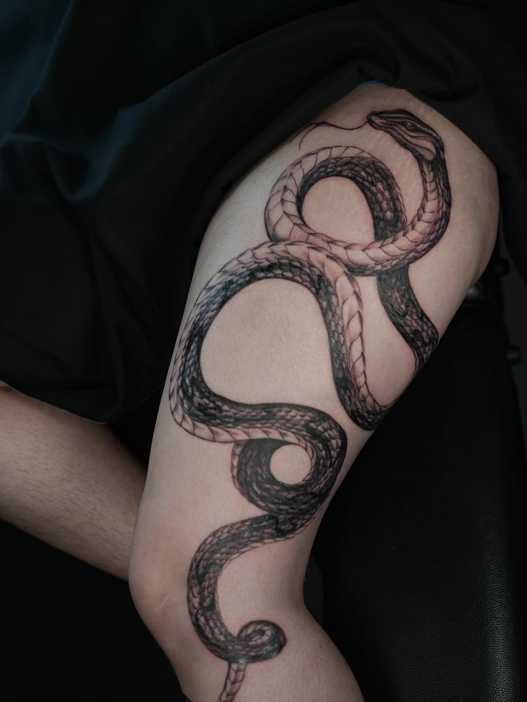 Tattoo by @er.ink.a — black_and_grey, realism