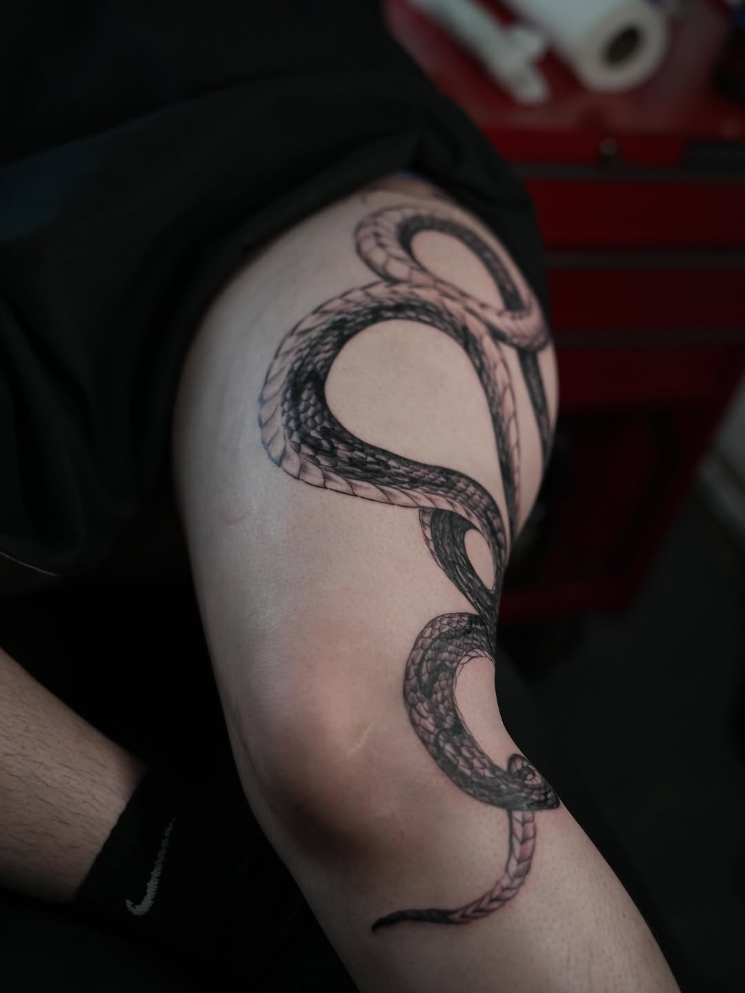 Tattoo by @er.ink.a — realism, black_and_grey