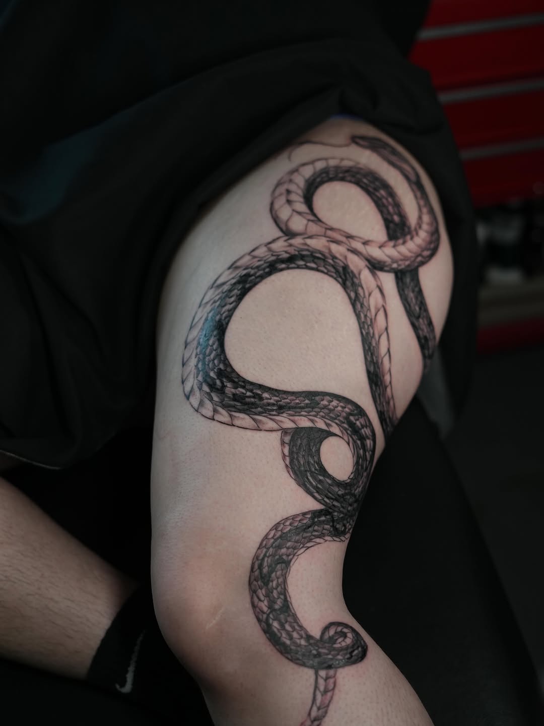 Tattoo by @er.ink.a — realism, black_and_grey
