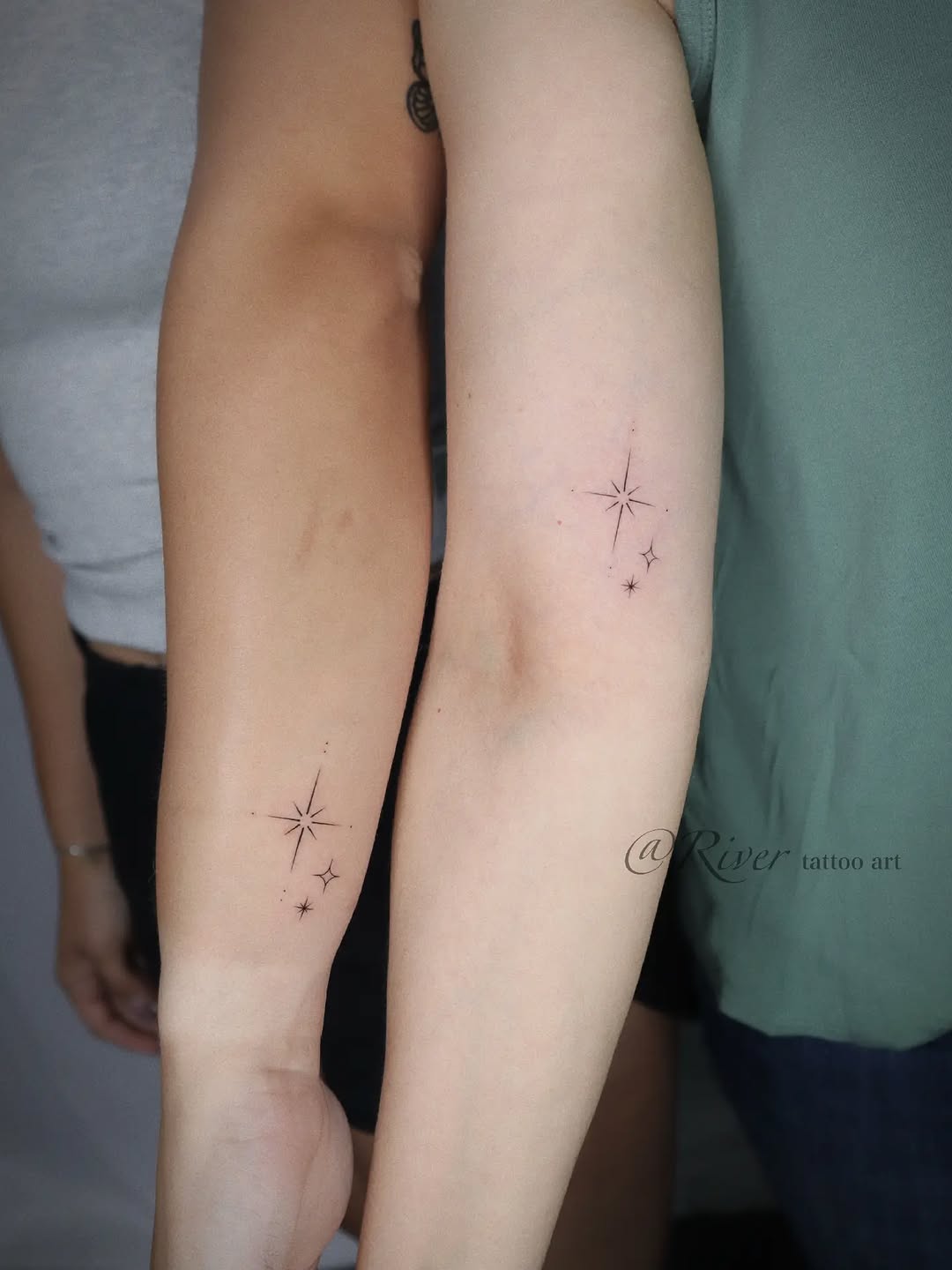 Tattoo by @rivertattooart โ fine_line, minimalist