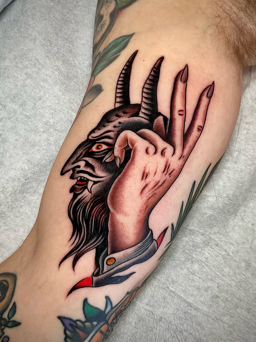 Tattoo by @pavelbrodsky — american_traditional, illustrative